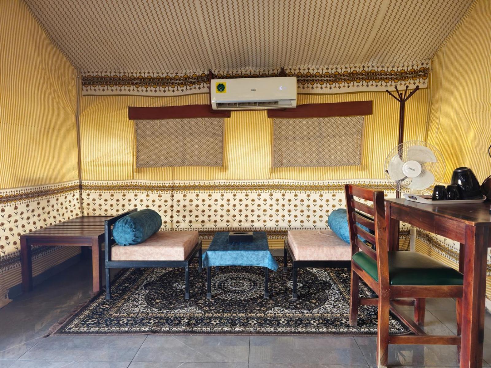 Riverview Tent Resort Kevadia Bagian luar foto
