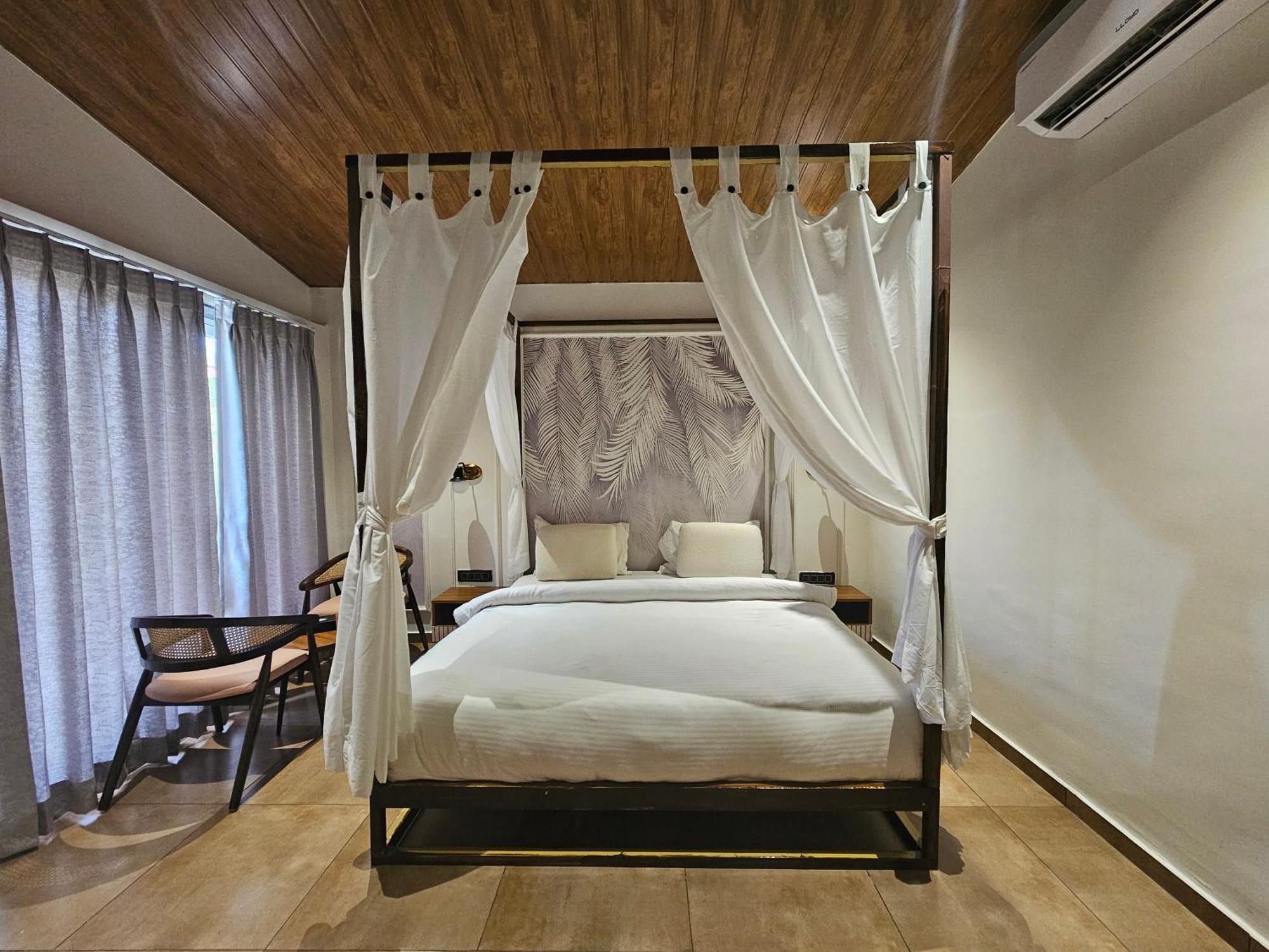 Riverview Tent Resort Kevadia Bagian luar foto