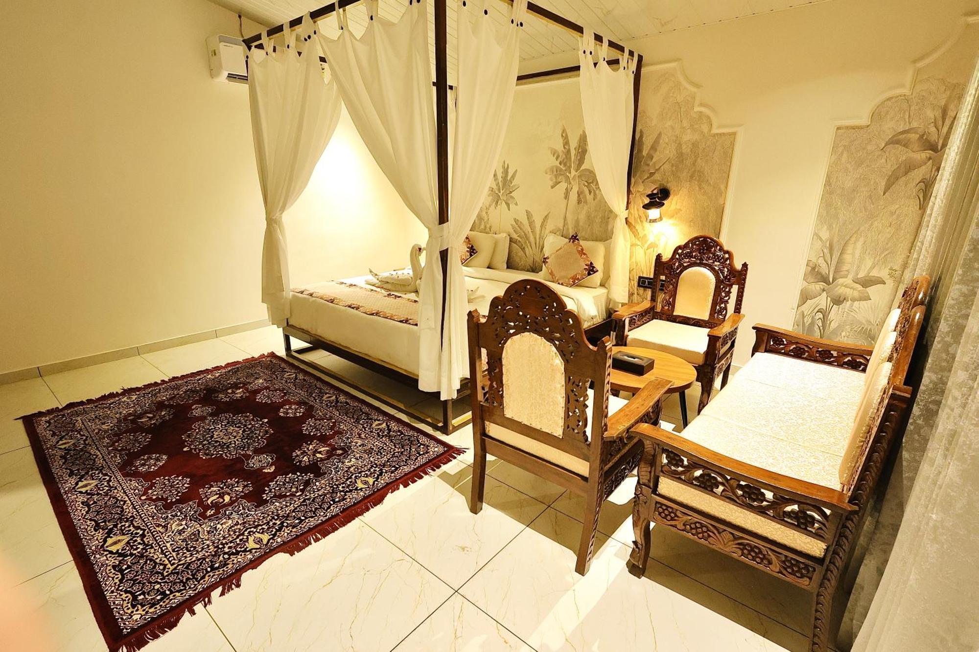 Riverview Tent Resort Kevadia Bagian luar foto
