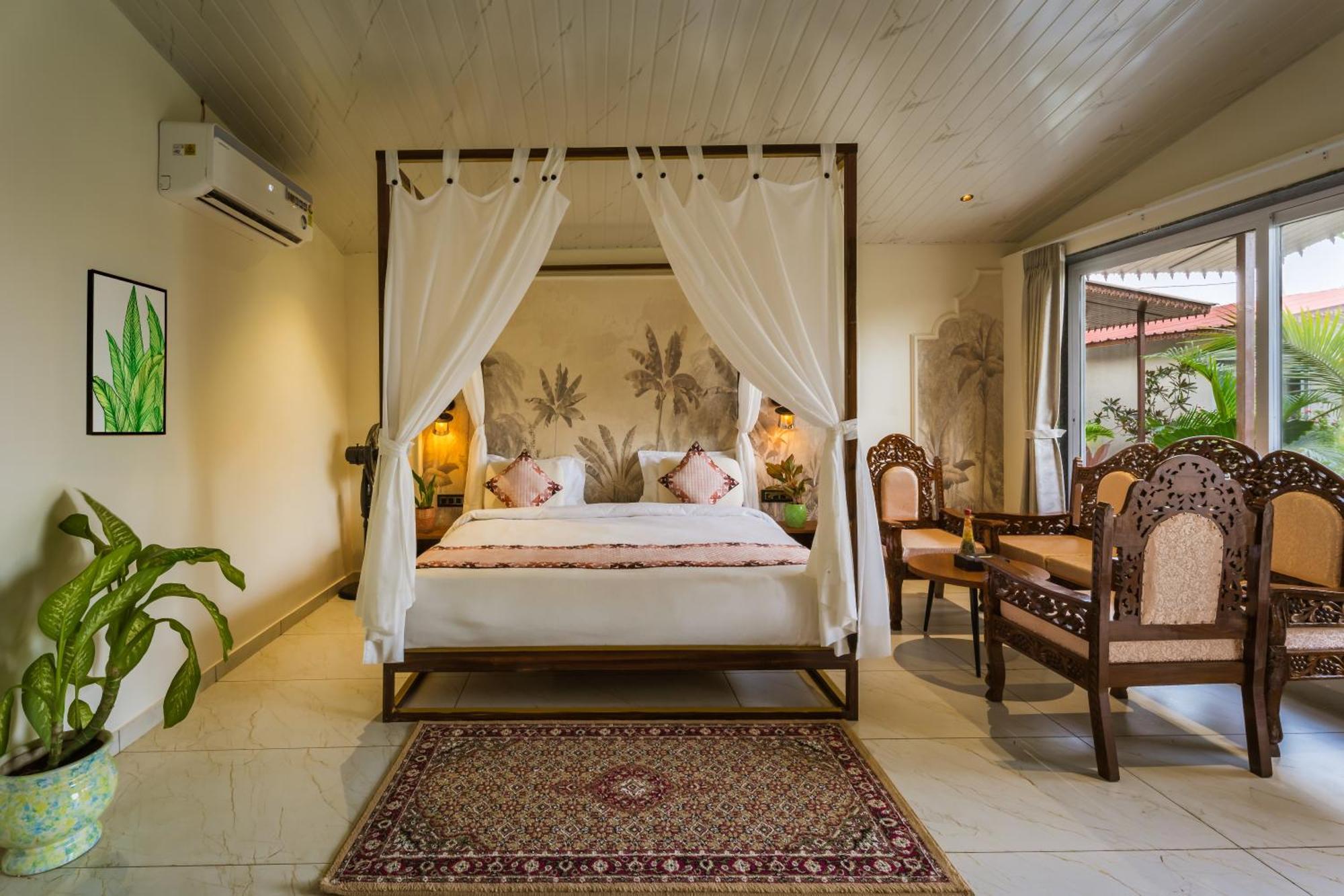 Riverview Tent Resort Kevadia Bagian luar foto