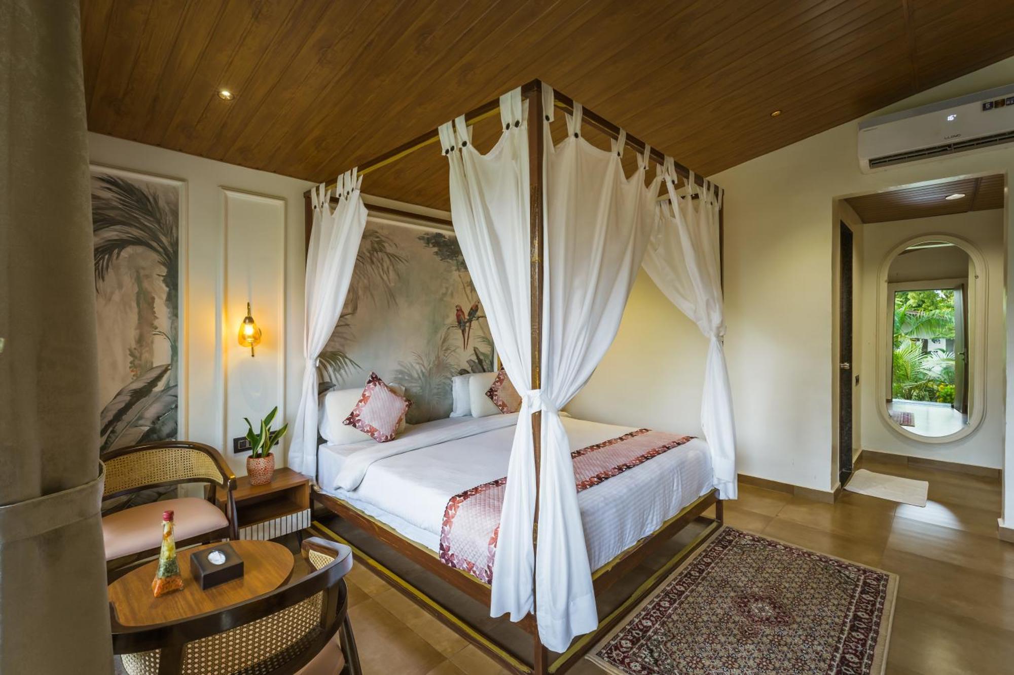 Riverview Tent Resort Kevadia Bagian luar foto